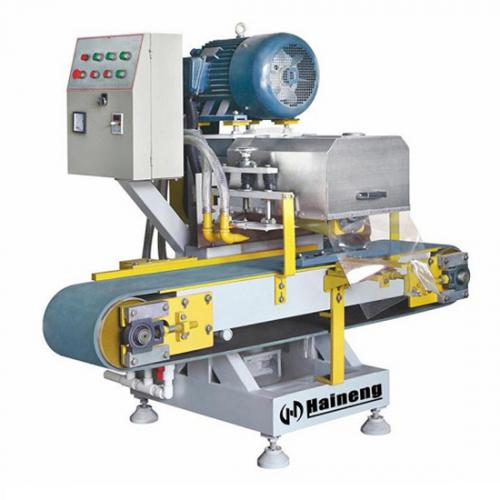 Stone block cutting machine